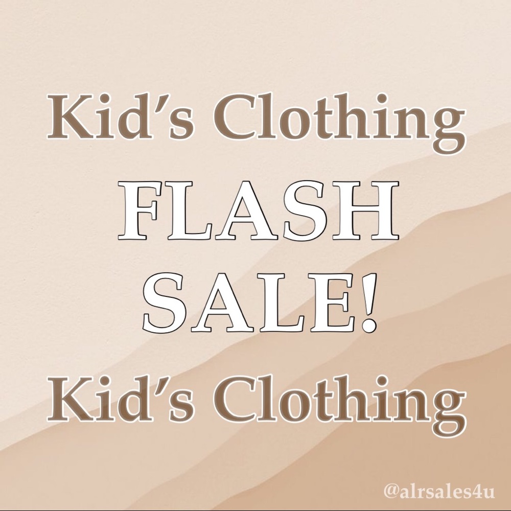 KIDS SALE 📣 ALL ITEMS MUST GO...CLOSET CLEANING‼️